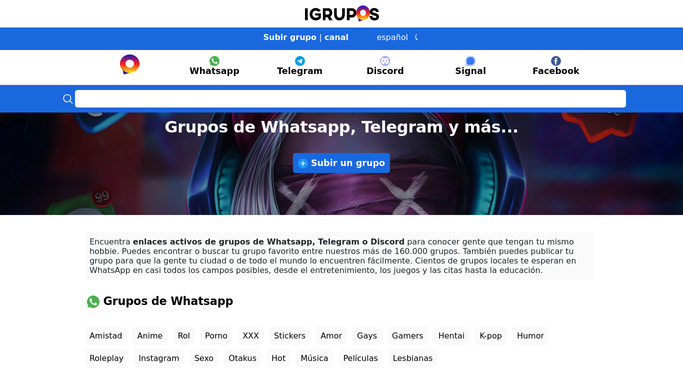 Grupos de WhatsApp - Discord