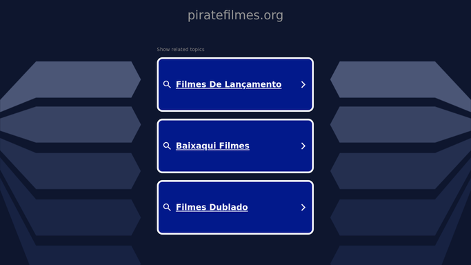 The pirate filme especializado