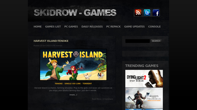 SKIDROW GAMES - Pc Games - Crack Download - Free Download - Repacks