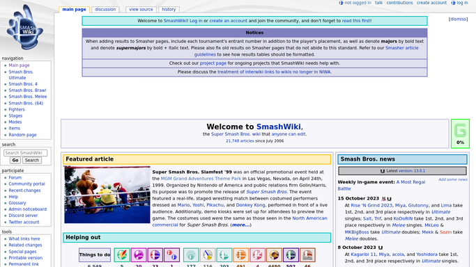 Super Smash Bros. - SmashWiki, the Super Smash Bros. wiki