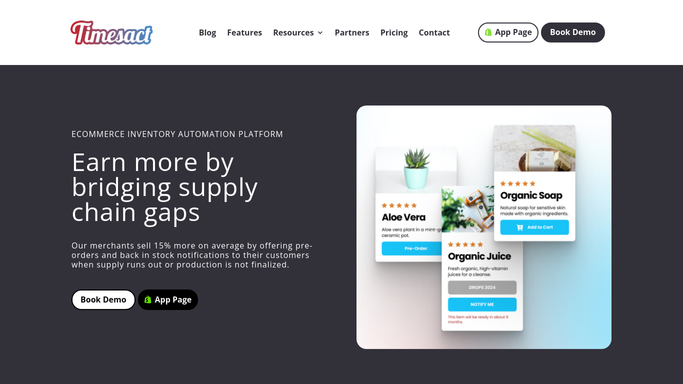 Shopify preorder app + back in stock & coming soon