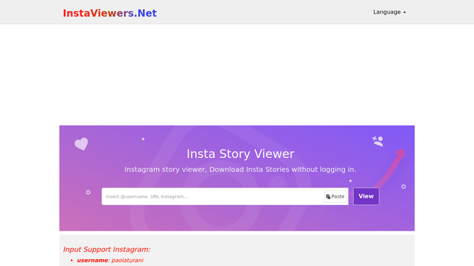 Instagram story viewer, Instagram Stories Viewer - InstaViewers