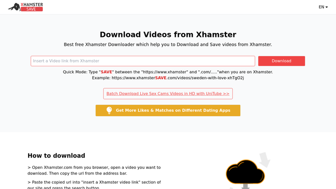 Mp4 Apps Download Video Mp4 Sex - Best Online Xhamster Downloader - XhamsterSave.com