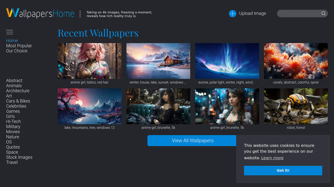 Download Wallpapers 8K Ultra HD android on PC