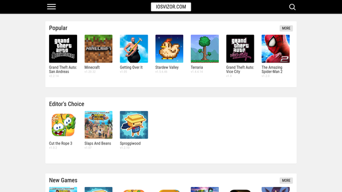 iOSvizor.com - Free iPa Games and Apps for iPhone, iPad on iOS
